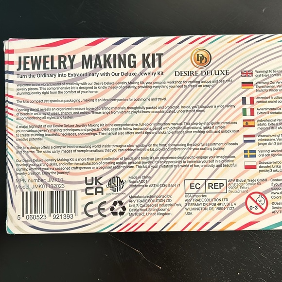 Desire Deluxe Jewelry Making Kit Unopened - Picture 4 of 4